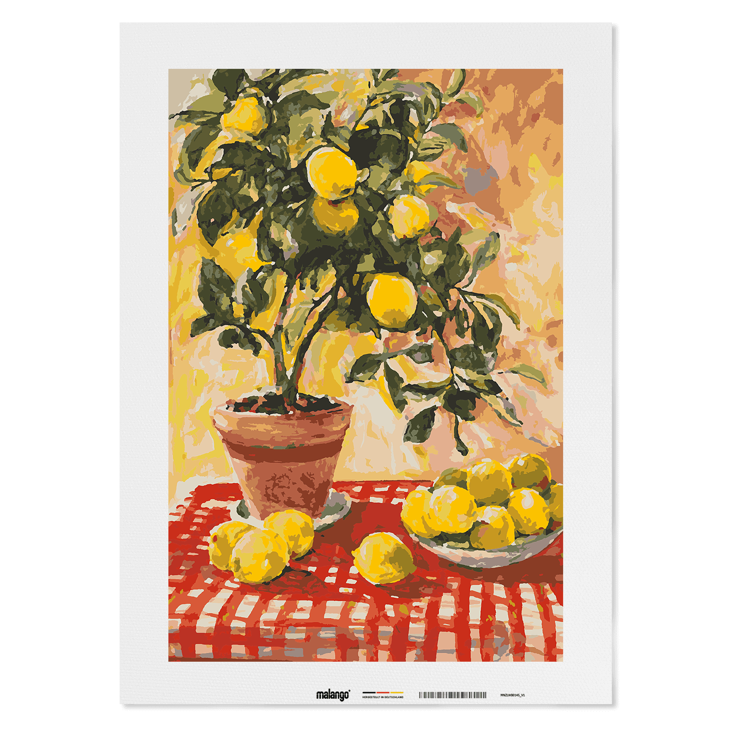 Malen nach Zahlen - Sunny Citrus Vibes