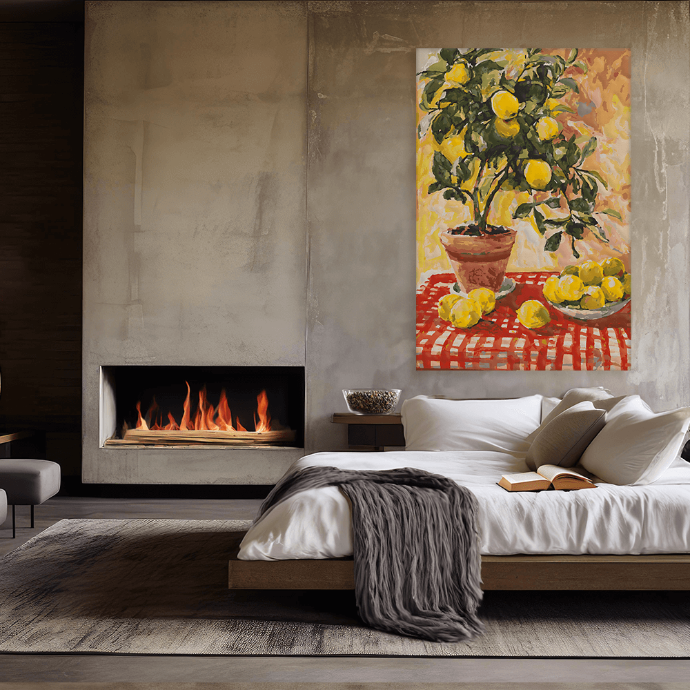 Malen nach Zahlen - Sunny Citrus Vibes