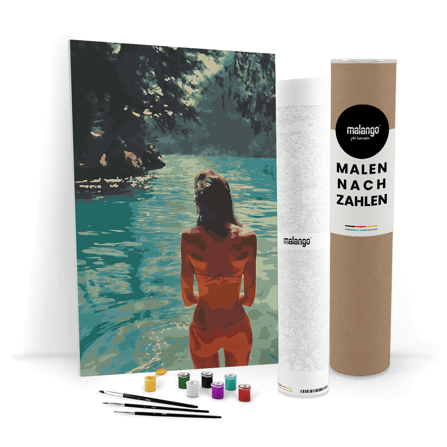 Malen nach Zahlen - Whispering Waters - Martino Martello