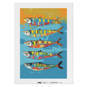 Malen nach Zahlen - Dont Worry Be Happy Fish - Martino Martello
