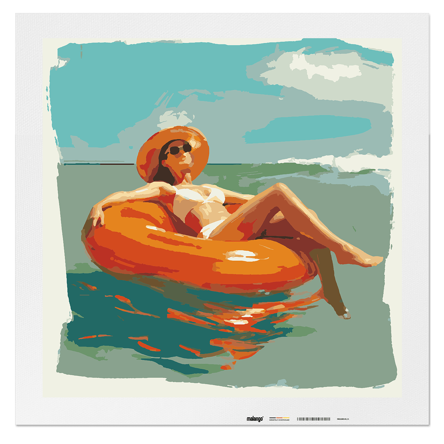 Malen nach Zahlen - Drift Away