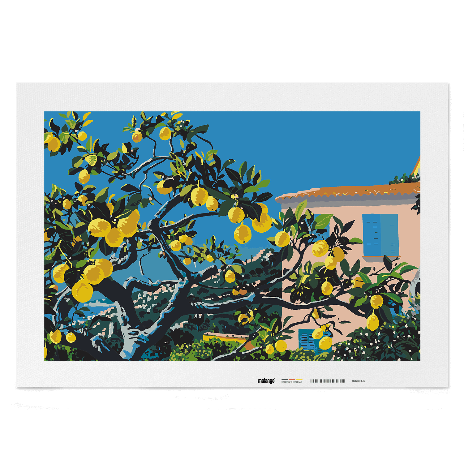 Malen nach Zahlen - Citronnier en Côte d'Azur