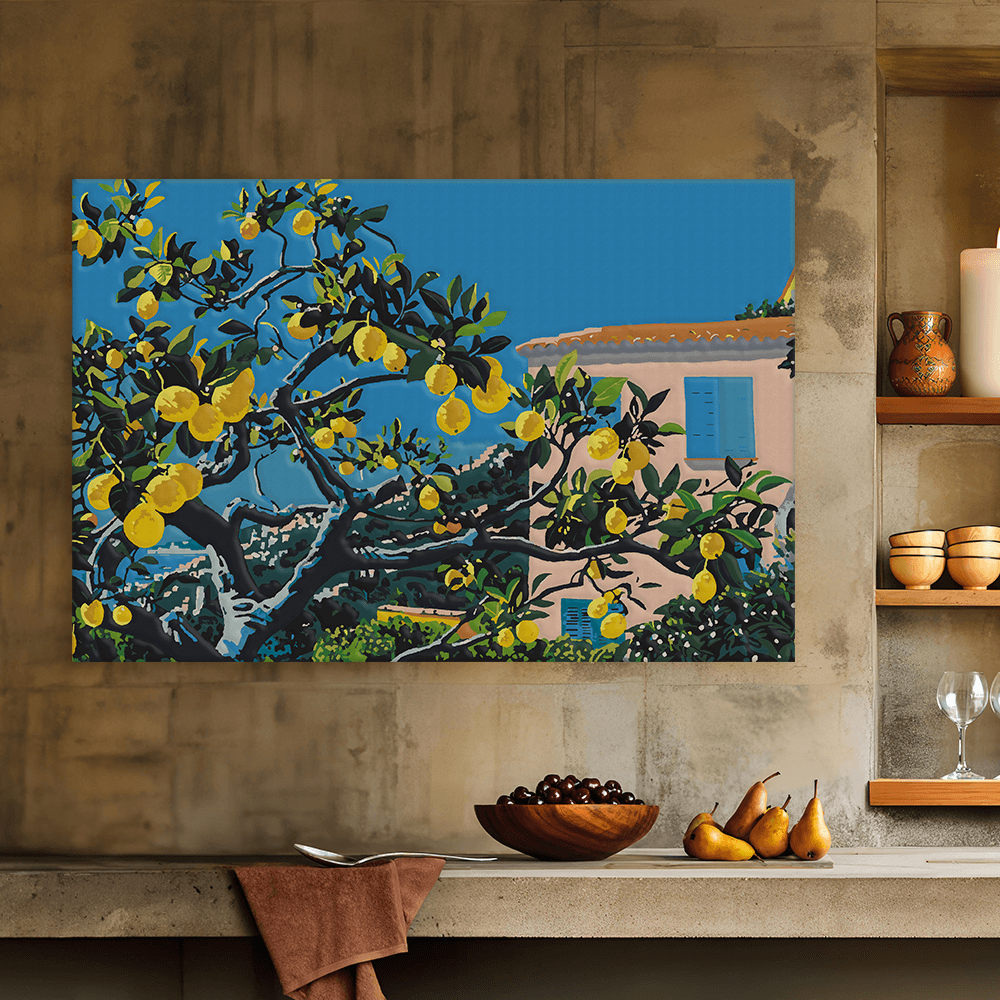Malen nach Zahlen - Citronnier en Côte d'Azur