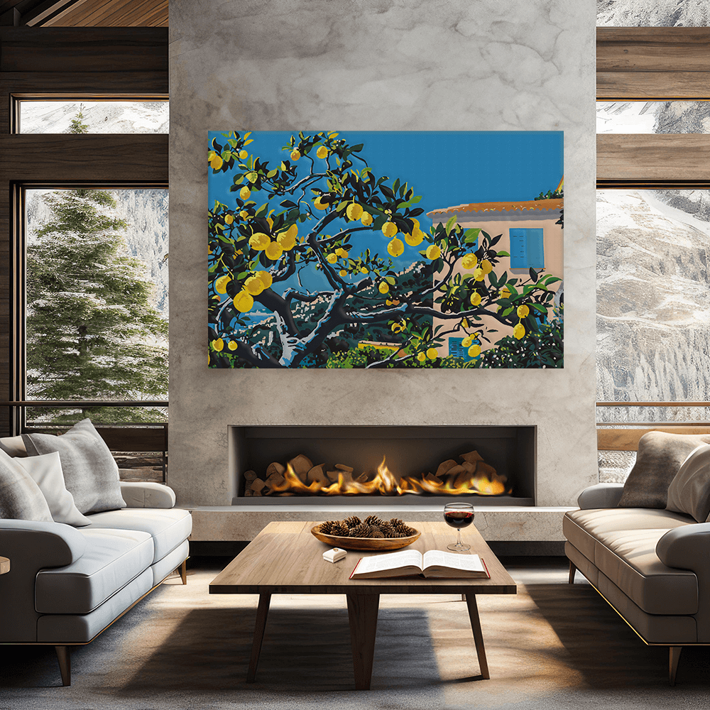 Malen nach Zahlen - Citronnier en Côte d'Azur