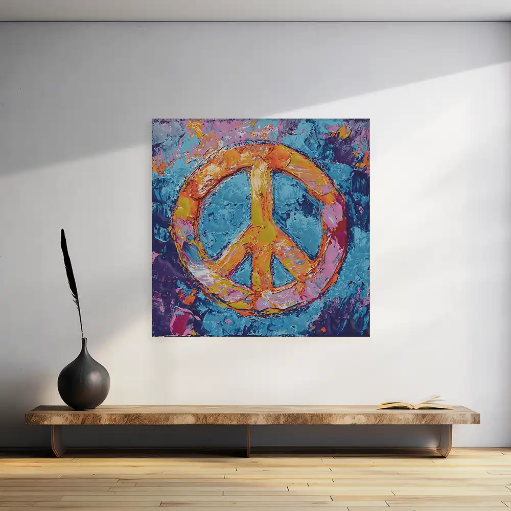 Malen nach Zahlen - Make Peace Loud