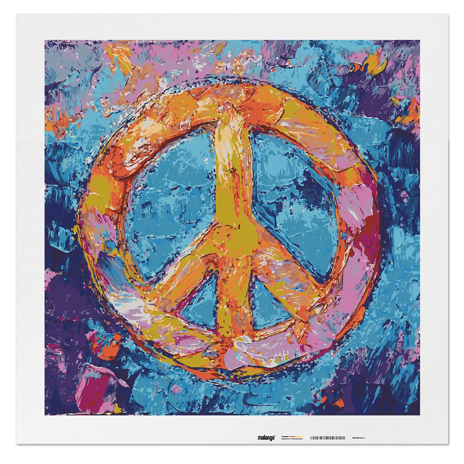 Malen nach Zahlen - Make Peace Loud