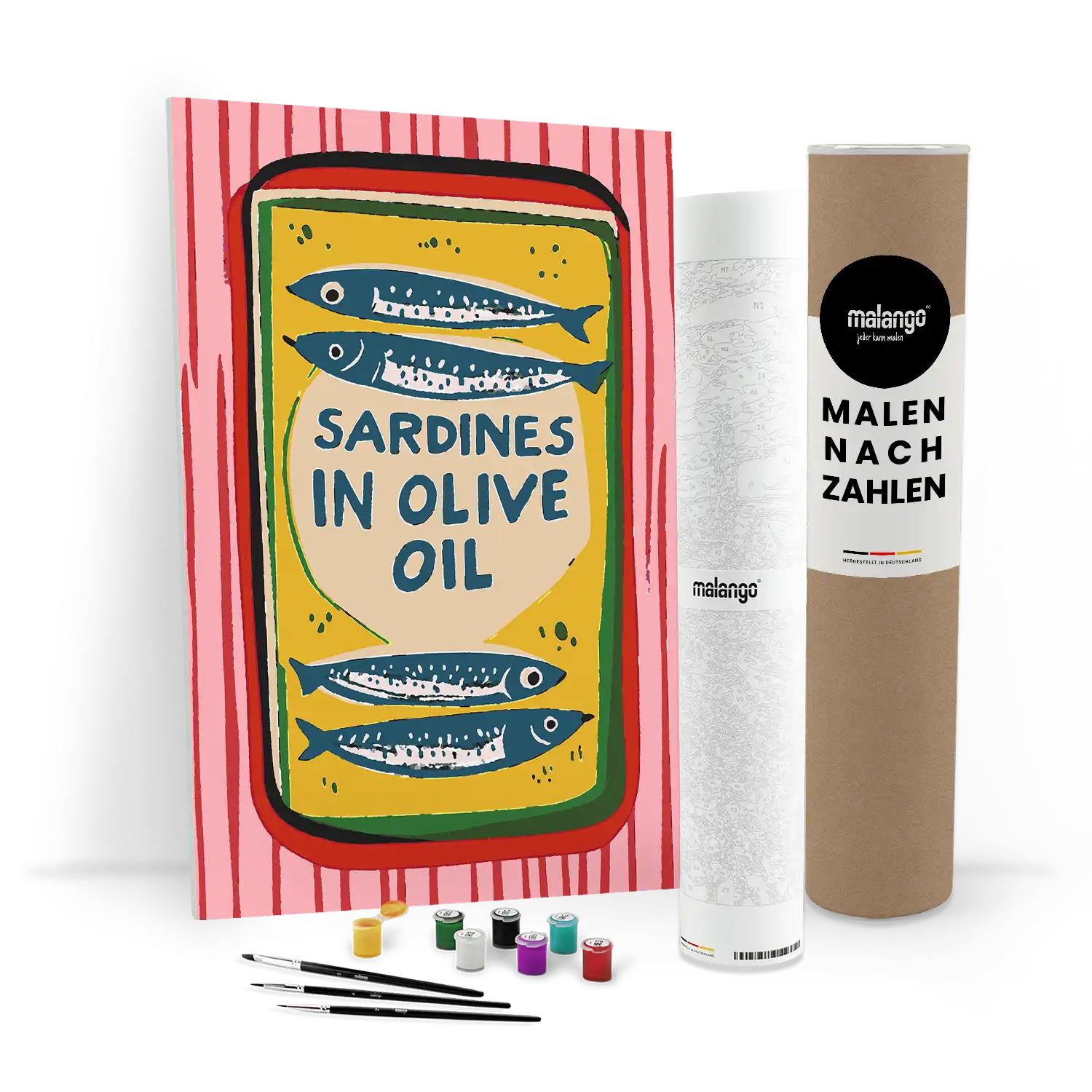 Malen nach Zahlen - Sardines in Olive Oil