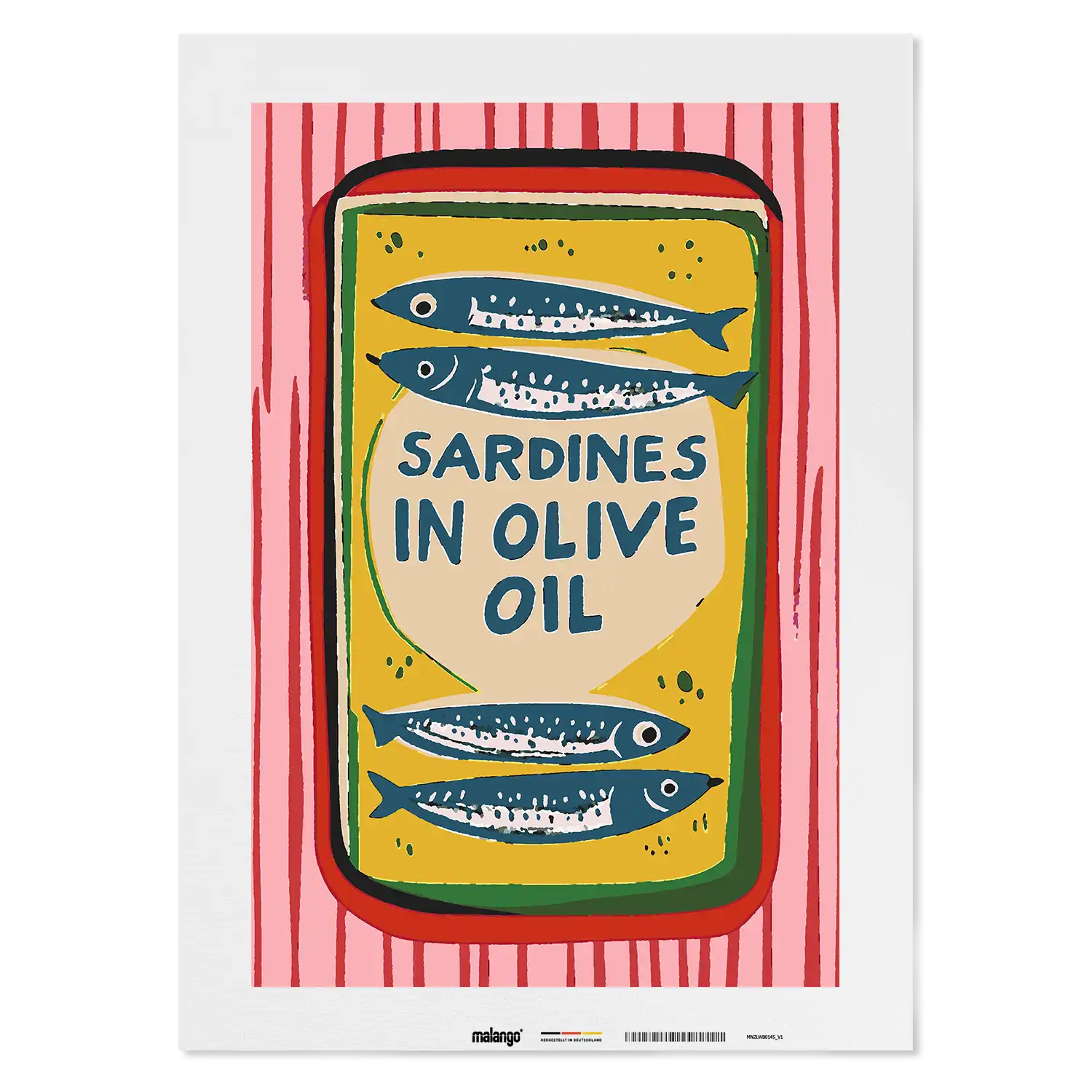 Malen nach Zahlen - Sardines in Olive Oil
