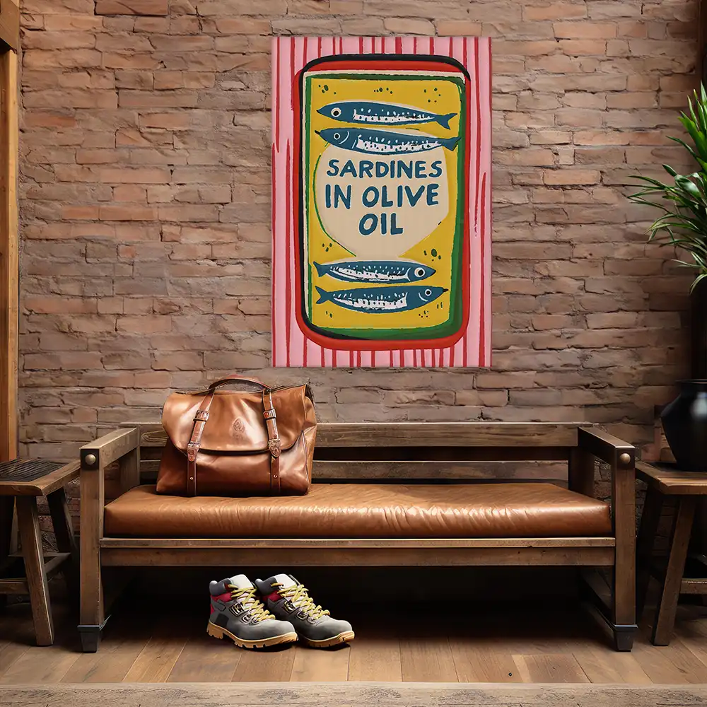 Malen nach Zahlen - Sardines in Olive Oil