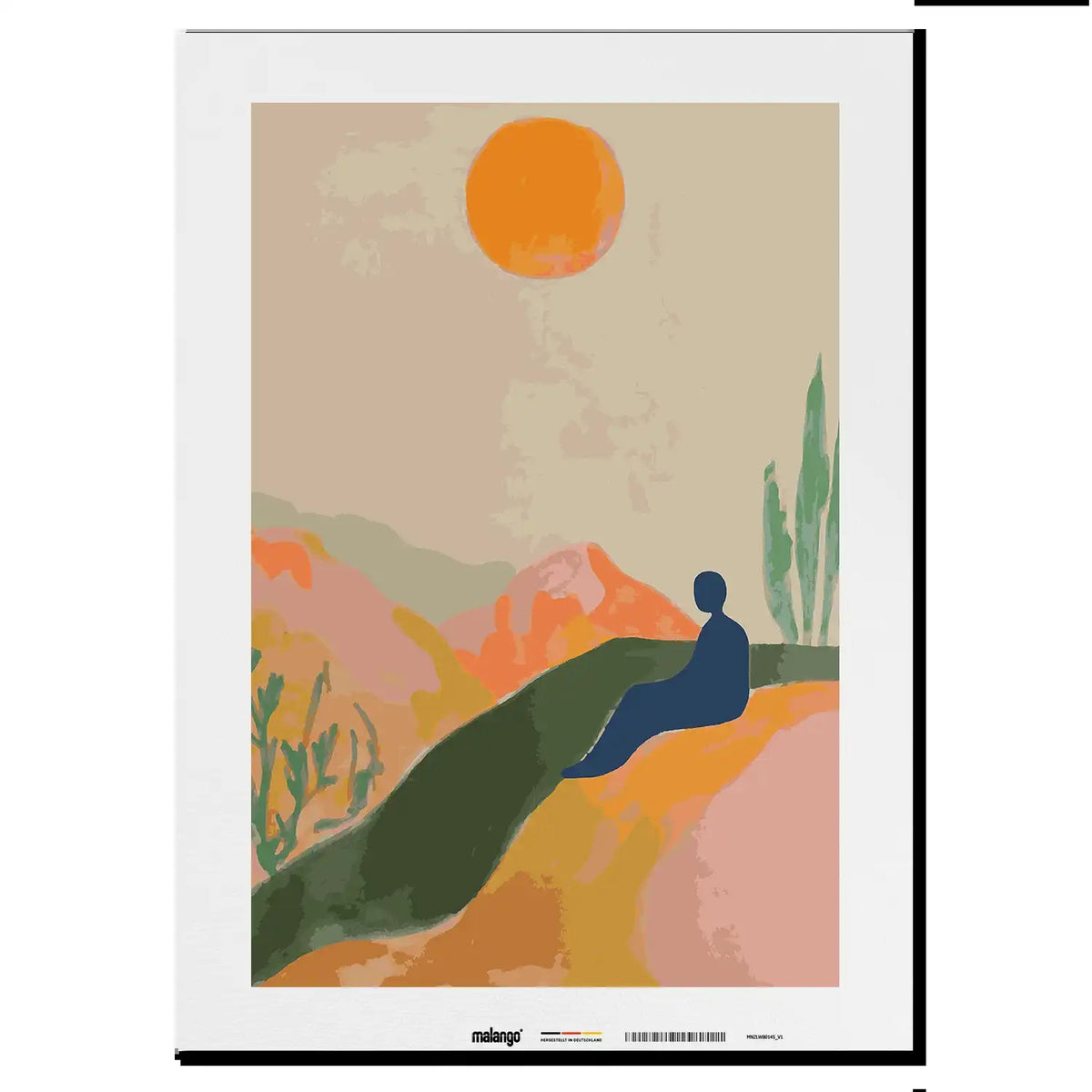 Malen nach Zahlen - Sunset Dreams in Pastel Escape