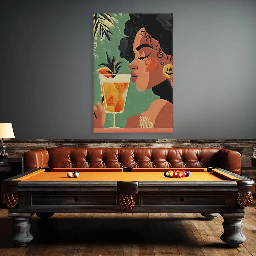 Malen nach Zahlen - Tropical Chill – Stay Wild, Stay You