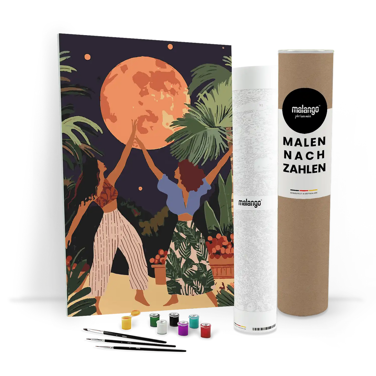 Malen nach Zahlen - Tropical Nights – Wild & Free