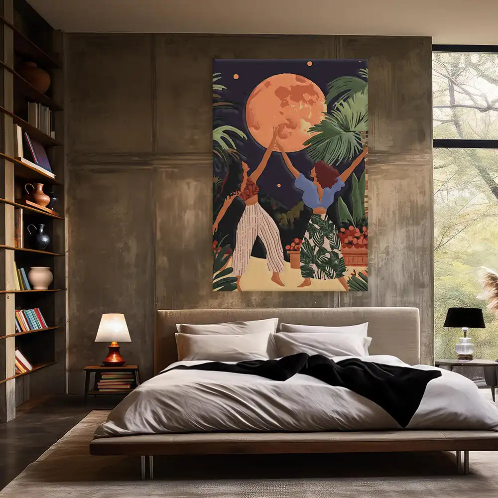 Malen nach Zahlen - Tropical Nights – Wild & Free