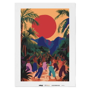 Malen nach Zahlen - Wild Sun Dance – Celebrate Life & Freedom - Martino Martello