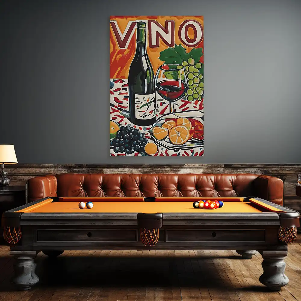 Malen nach Zahlen - Wine O'Clock