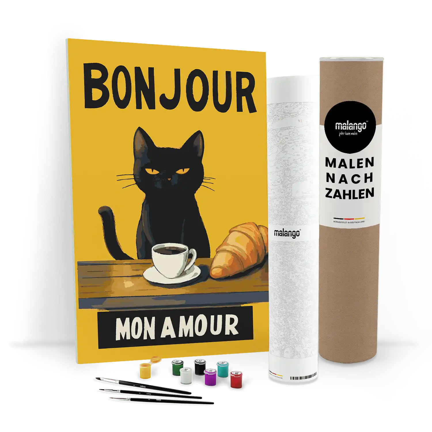 Malen nach Zahlen - Bonjour mon Amour