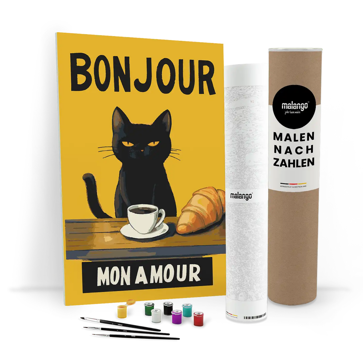 Malen nach Zahlen - Bonjour mon Amour