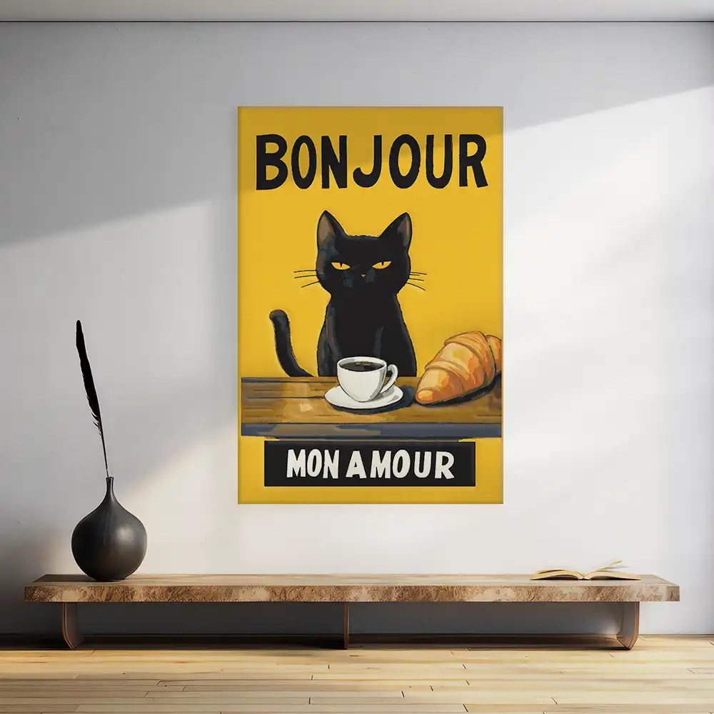 Malen nach Zahlen - Bonjour mon Amour