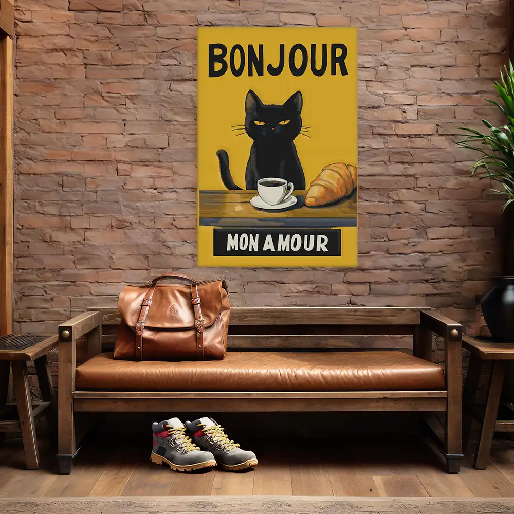 Malen nach Zahlen - Bonjour mon Amour