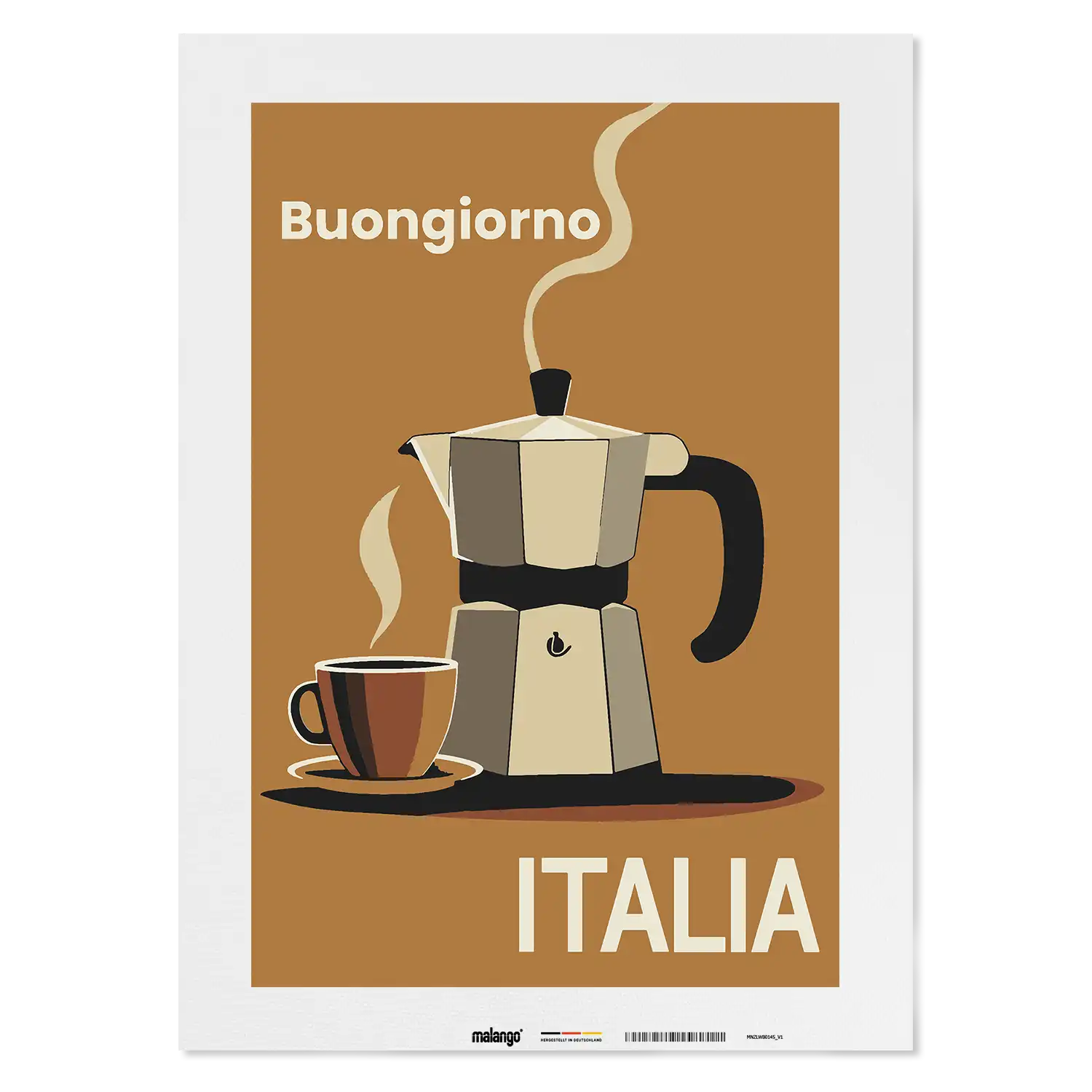 Malen nach Zahlen - Buongiorno Caffé d'Italia