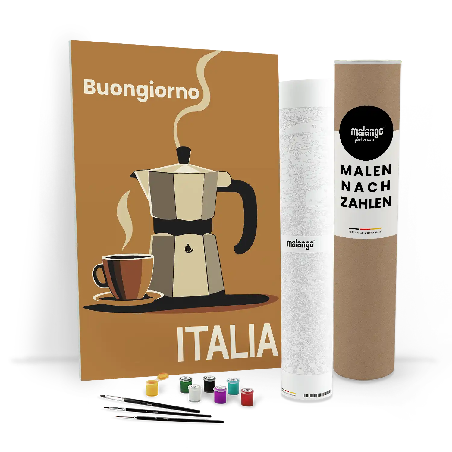 Malen nach Zahlen - Buongiorno Caffé d'Italia