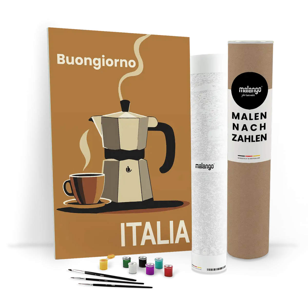 Malen nach Zahlen - Buongiorno Caffé d'Italia