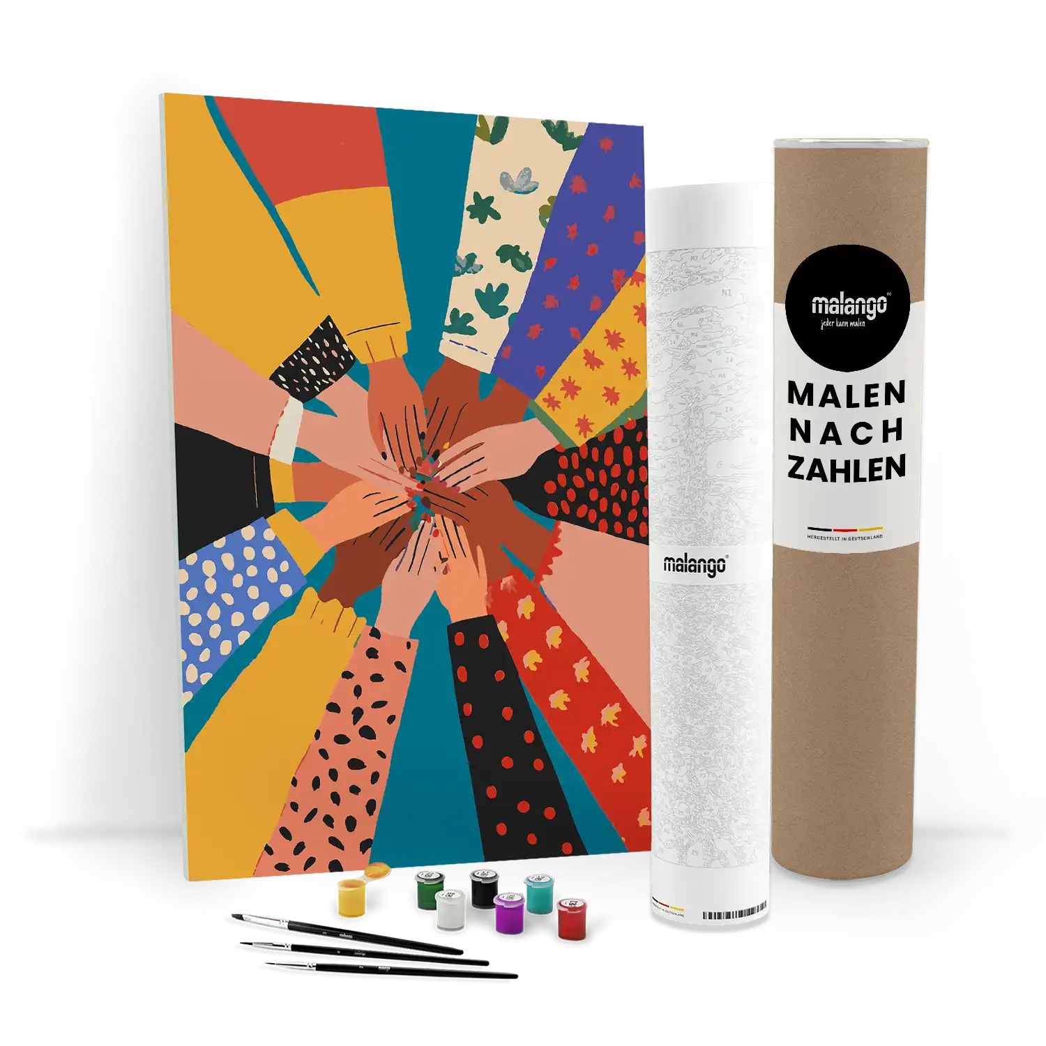 Malen nach Zahlen - Different but Equal