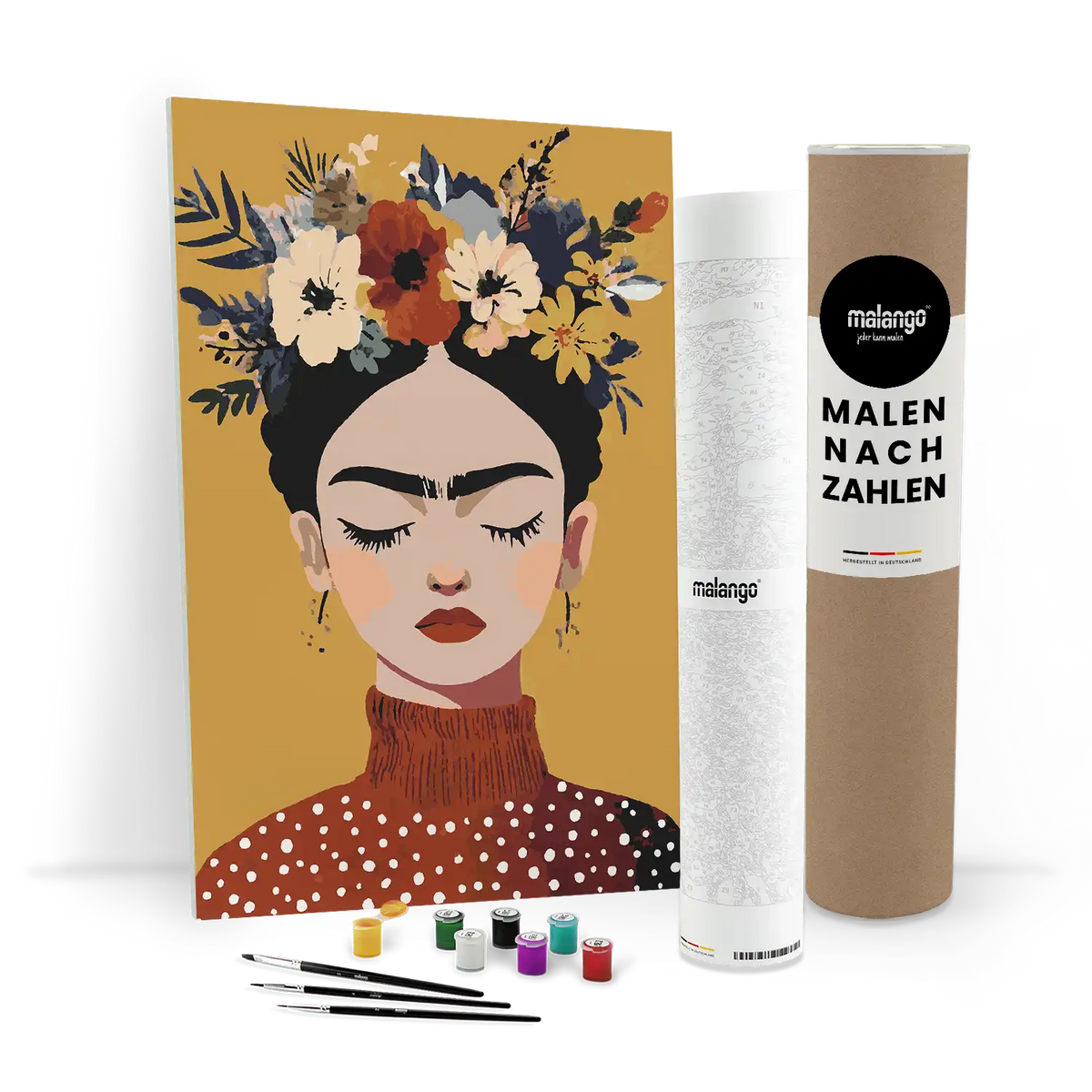 Malen nach Zahlen - Inspired by Frida – Flowers, Power & Passion