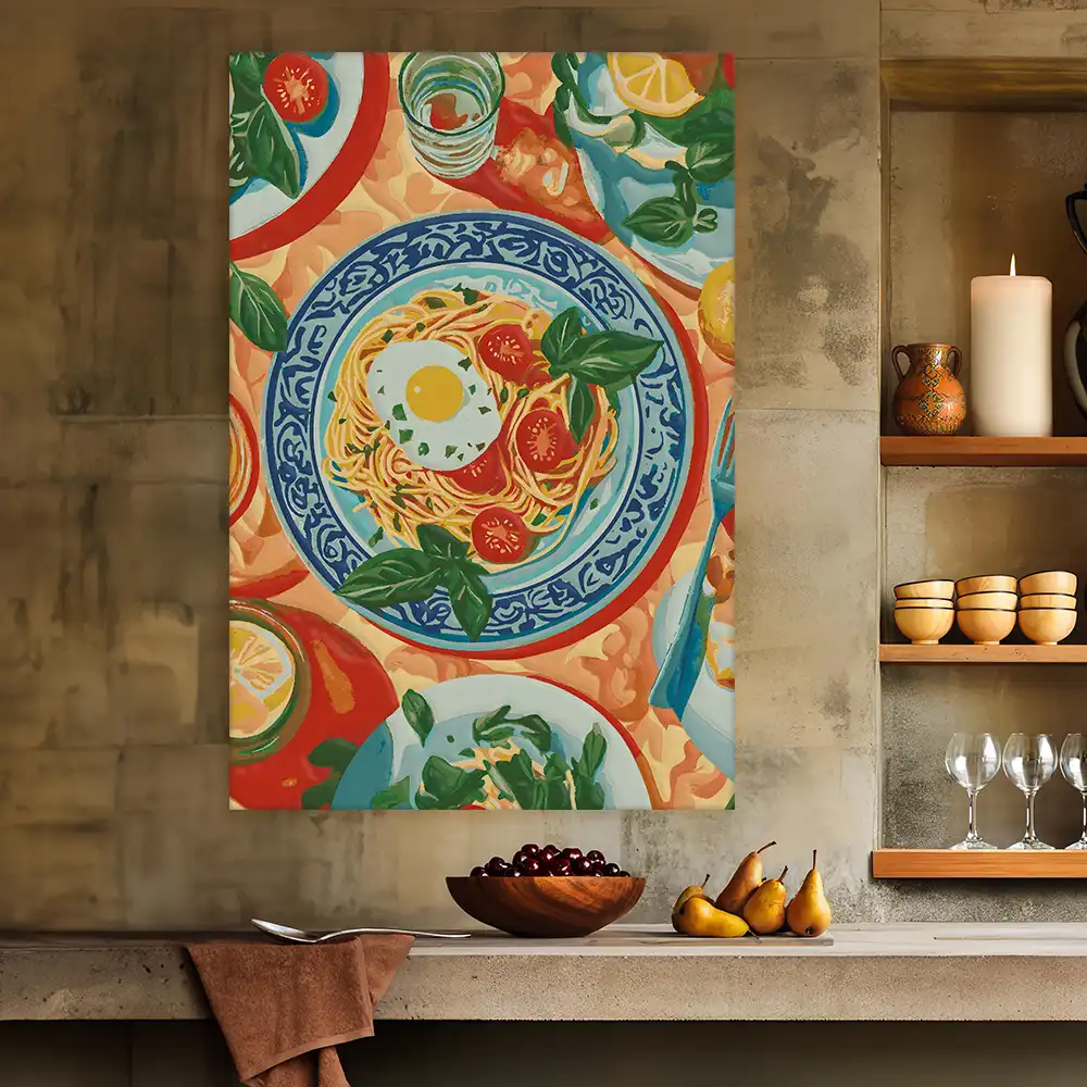 Malen nach Zahlen - Italian Soul Food Art