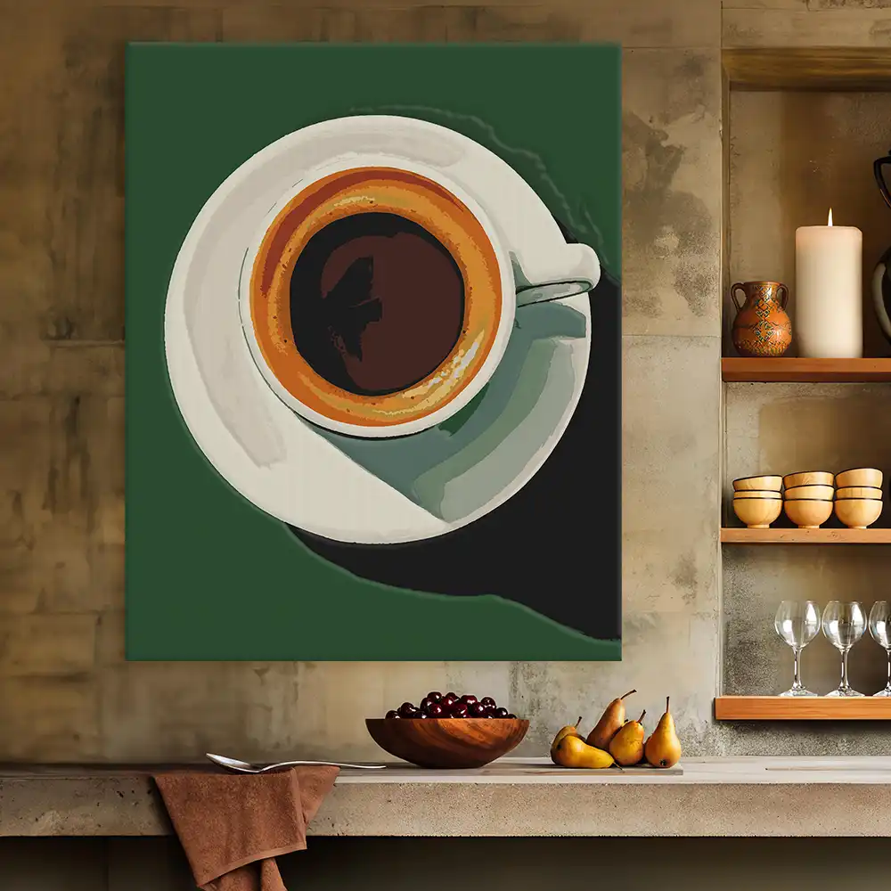 Malen nach Zahlen - Daily Dose - Modern Espresso Art