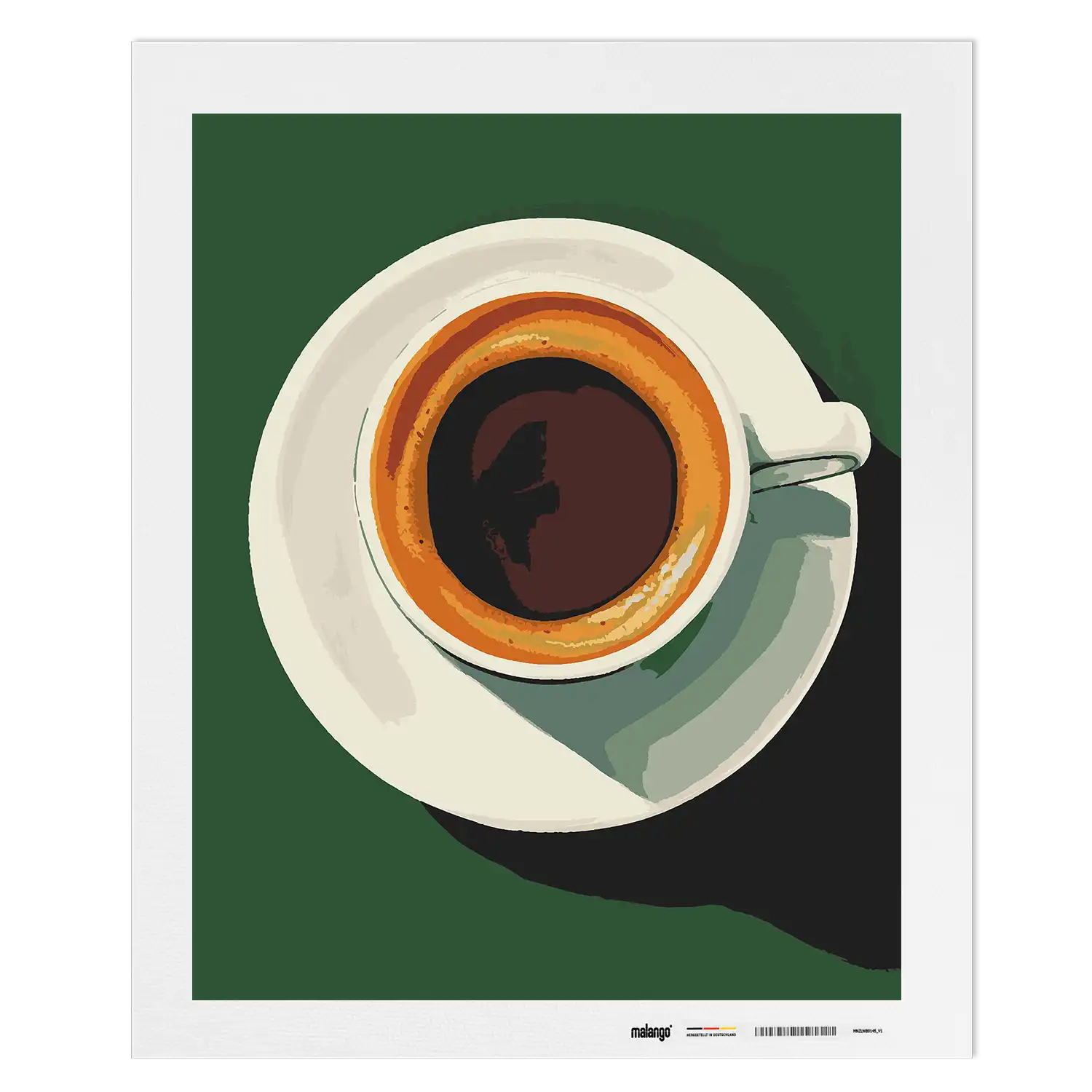 Malen nach Zahlen - Daily Dose - Modern Espresso Art
