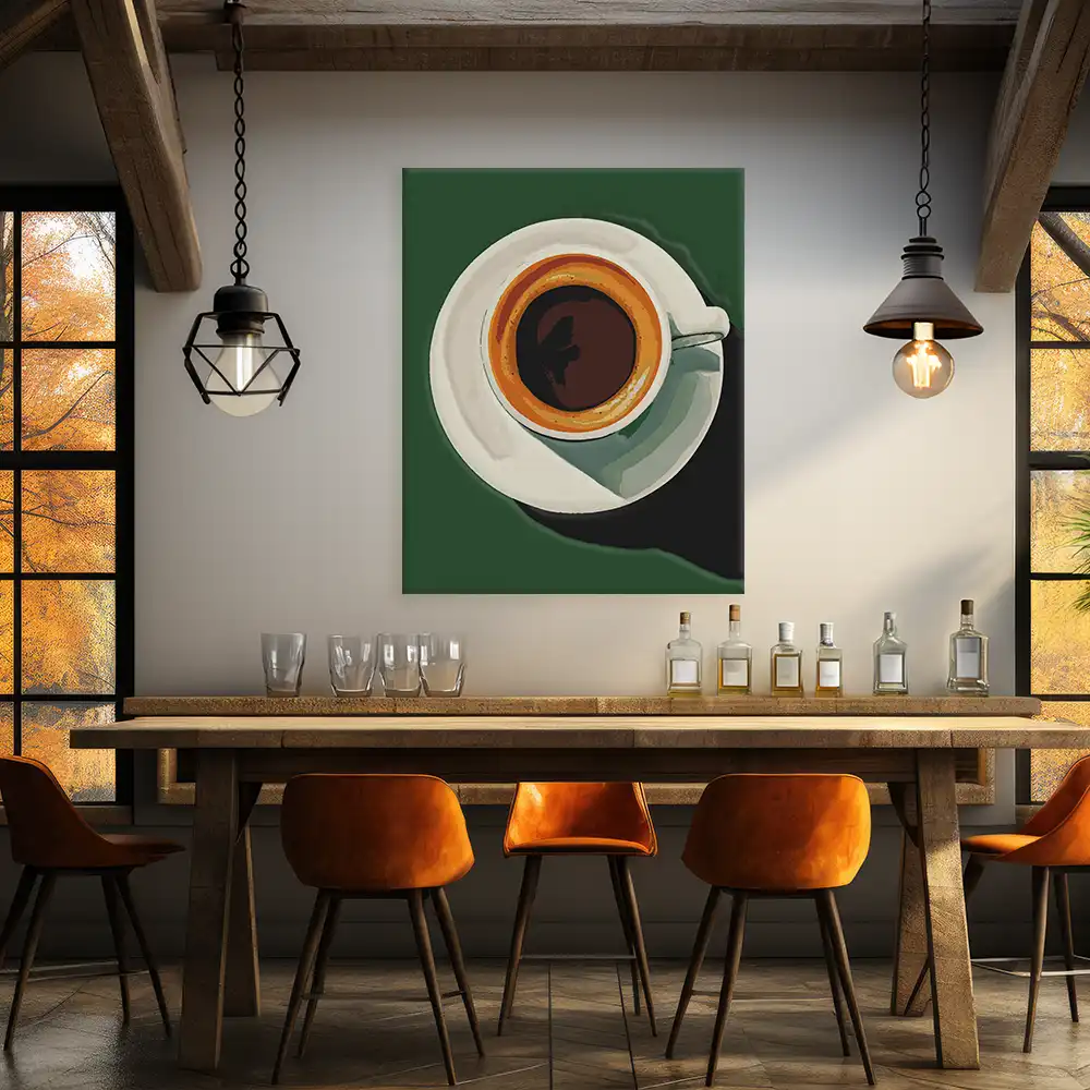 Malen nach Zahlen - Daily Dose - Modern Espresso Art