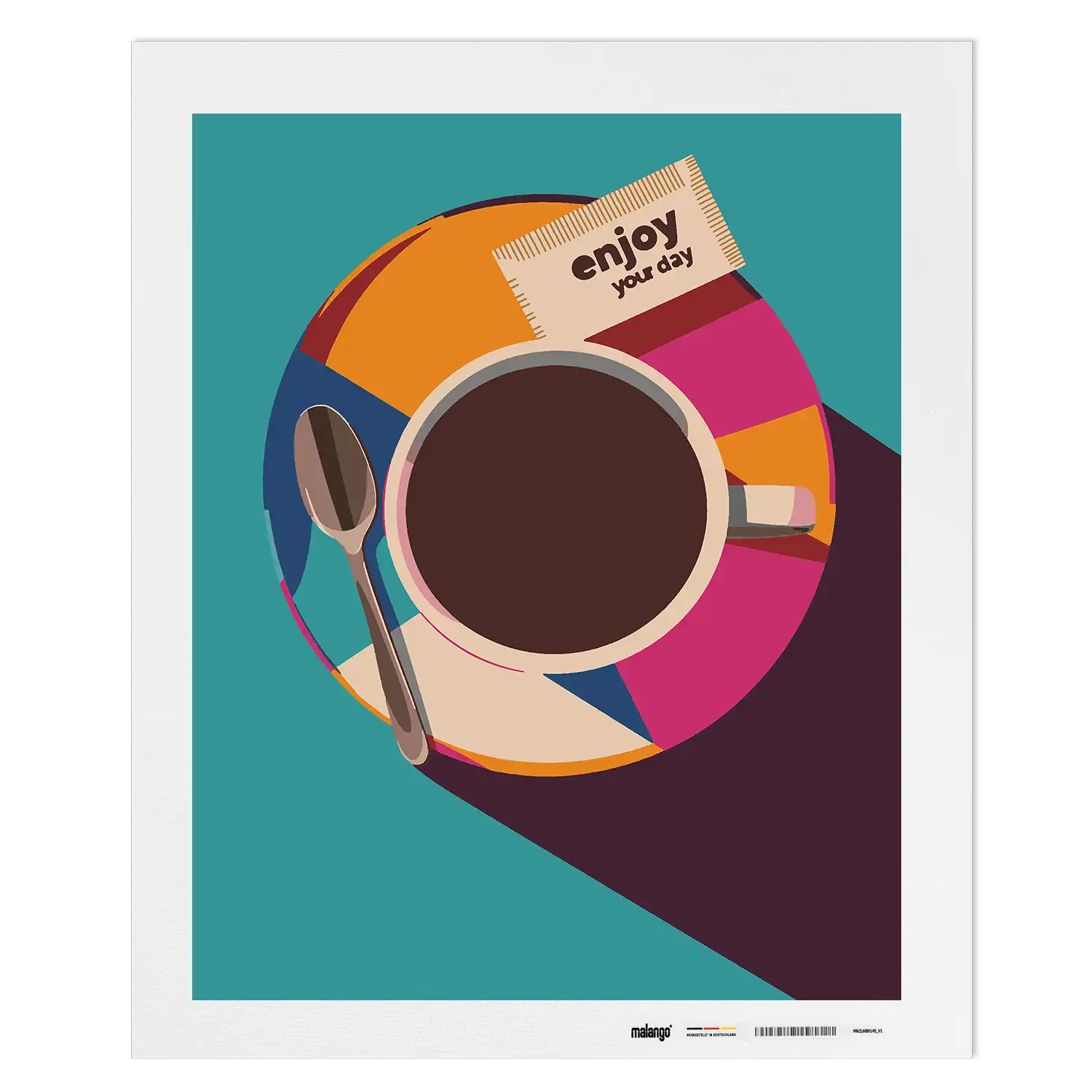 Malen nach Zahlen - Enjoy your Day