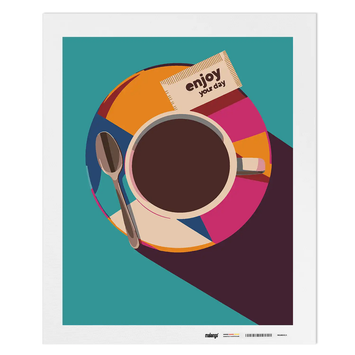 Malen nach Zahlen - Enjoy your Day