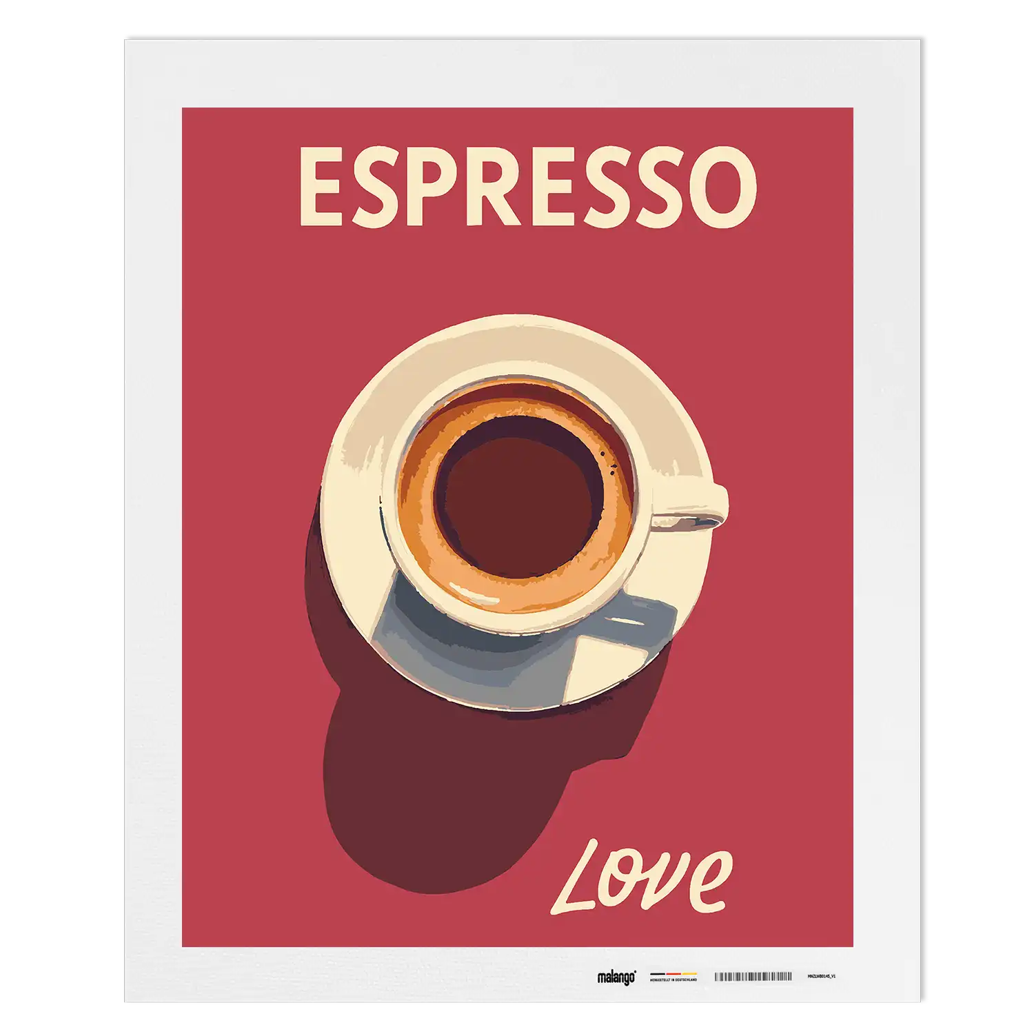 Malen nach Zahlen - Espresso Love