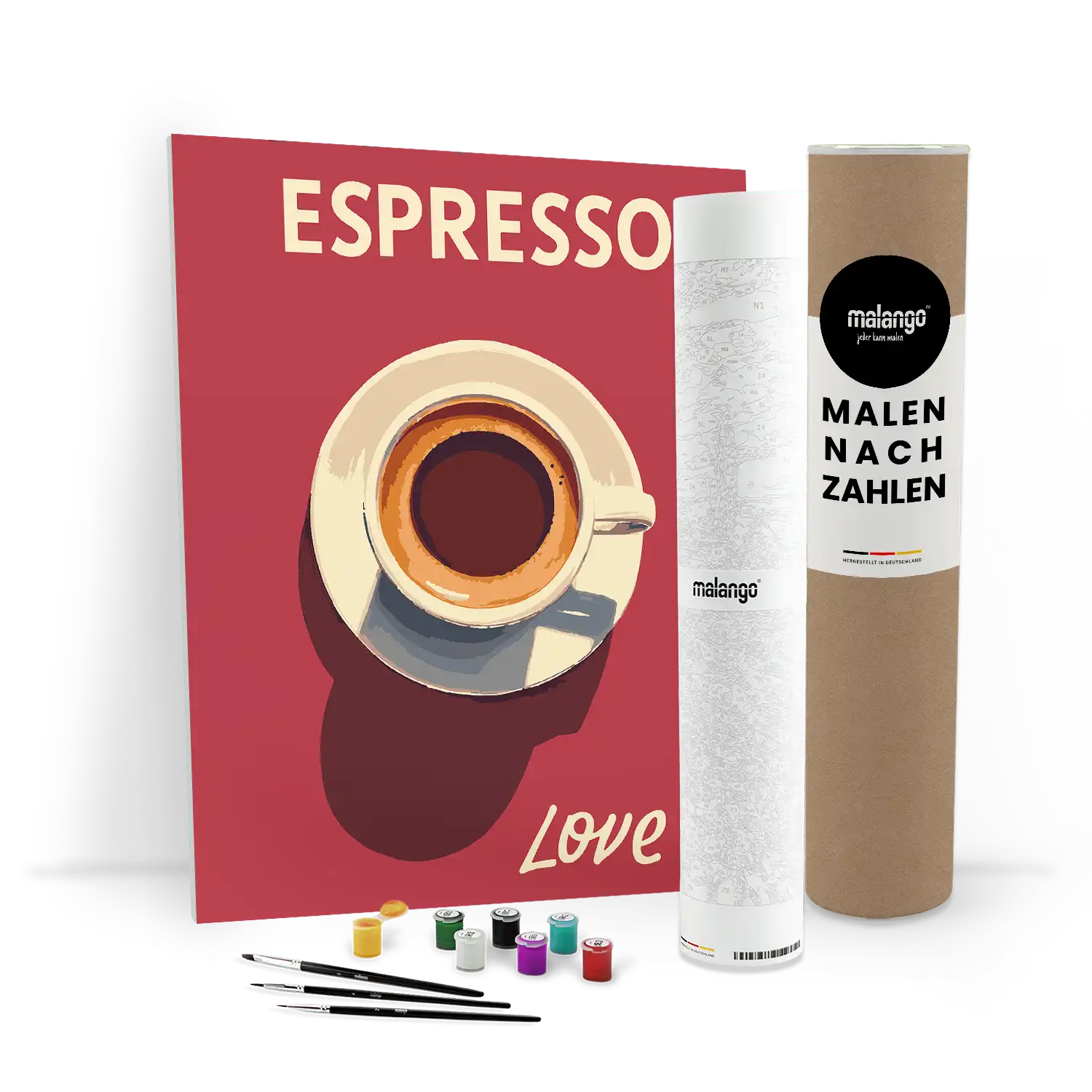 Malen nach Zahlen - Espresso Love