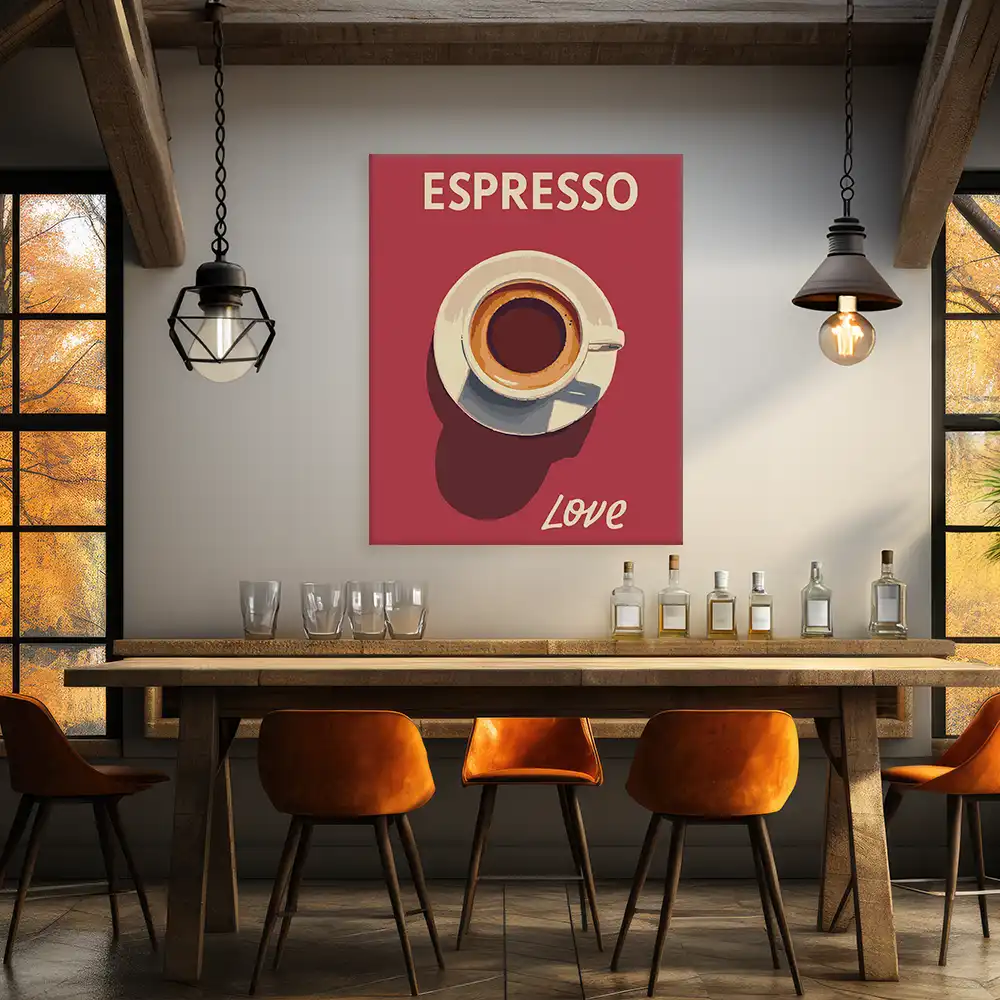 Malen nach Zahlen - Espresso Love