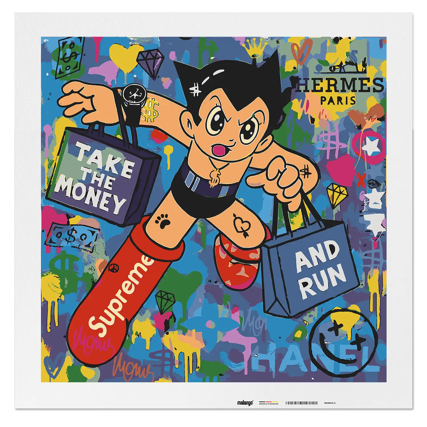 Malen nach Zahlen - Astro Run