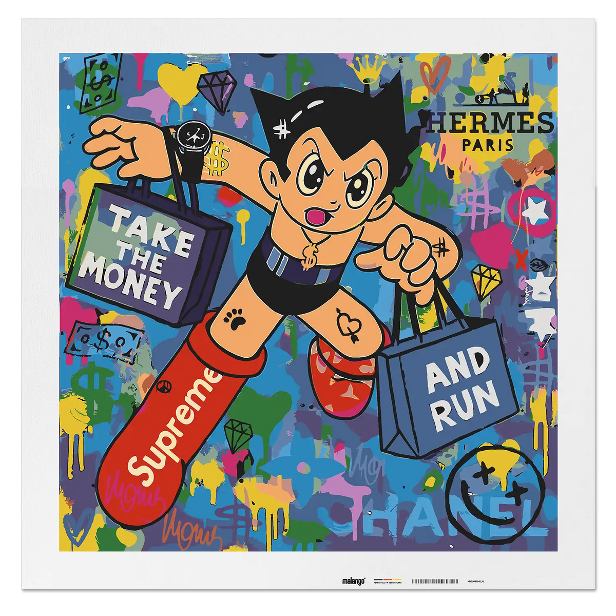 Malen nach Zahlen - Astro Run