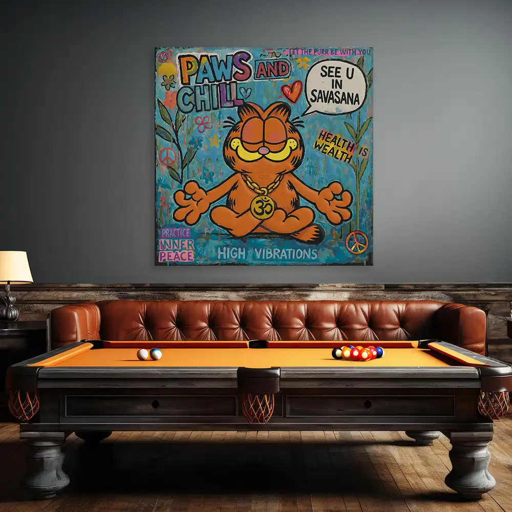 Malen nach Zahlen - Grace-BLN - Garfield - Let the Purr Be With You