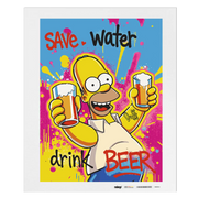 Malen nach Zahlen - Grace-BLN - Homer - Save Water Drink Beer