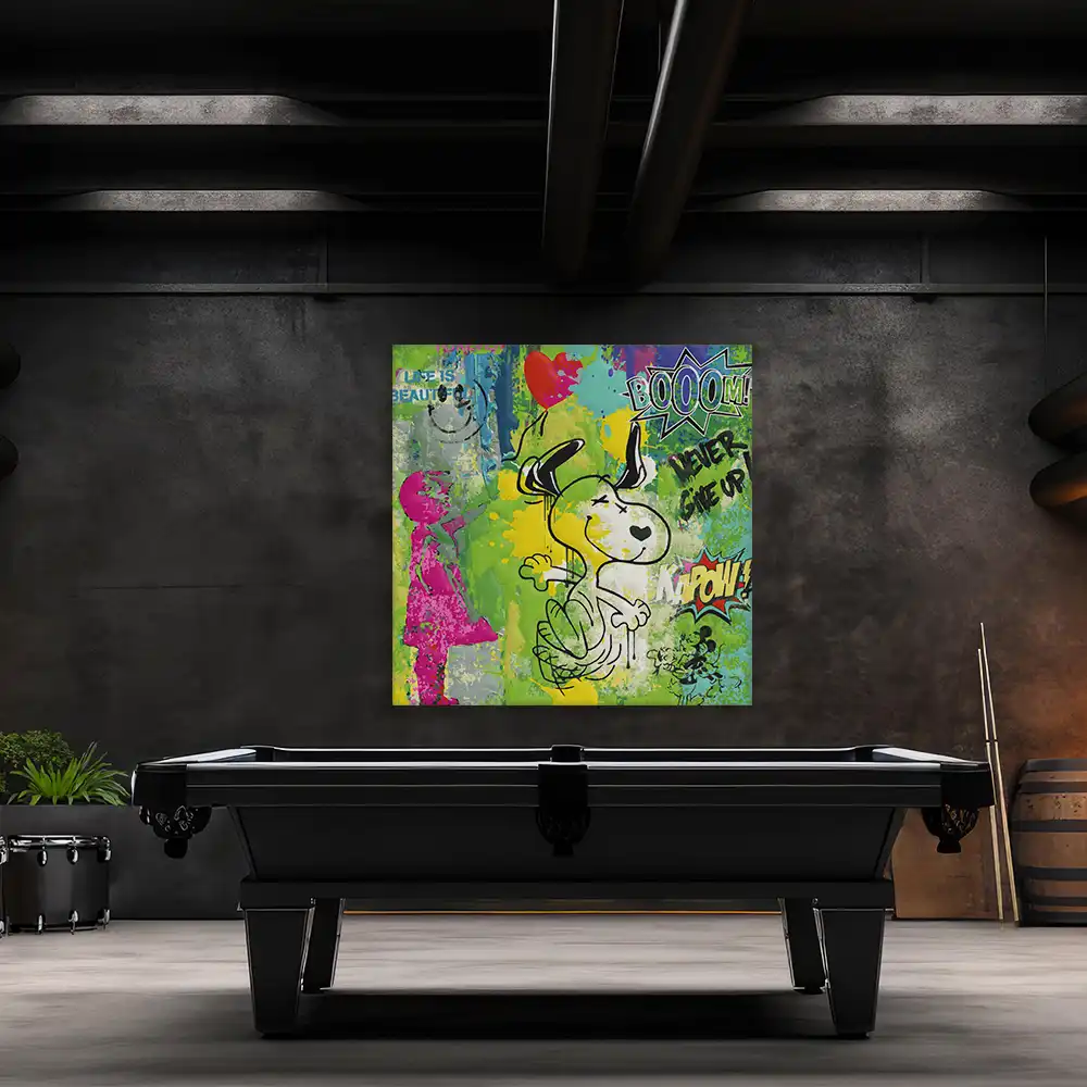 Malen nach Zahlen - Grace-BLN - Never Give Up – Life is Beautiful