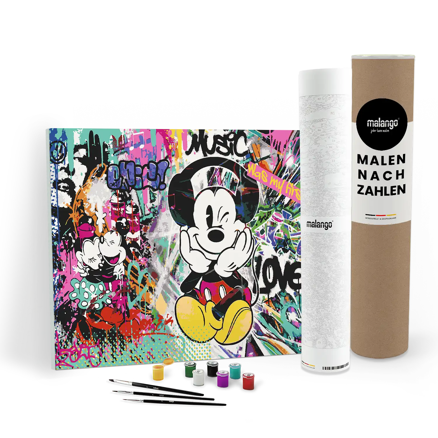 Malen nach Zahlen - Mickey - Music Was My First Love