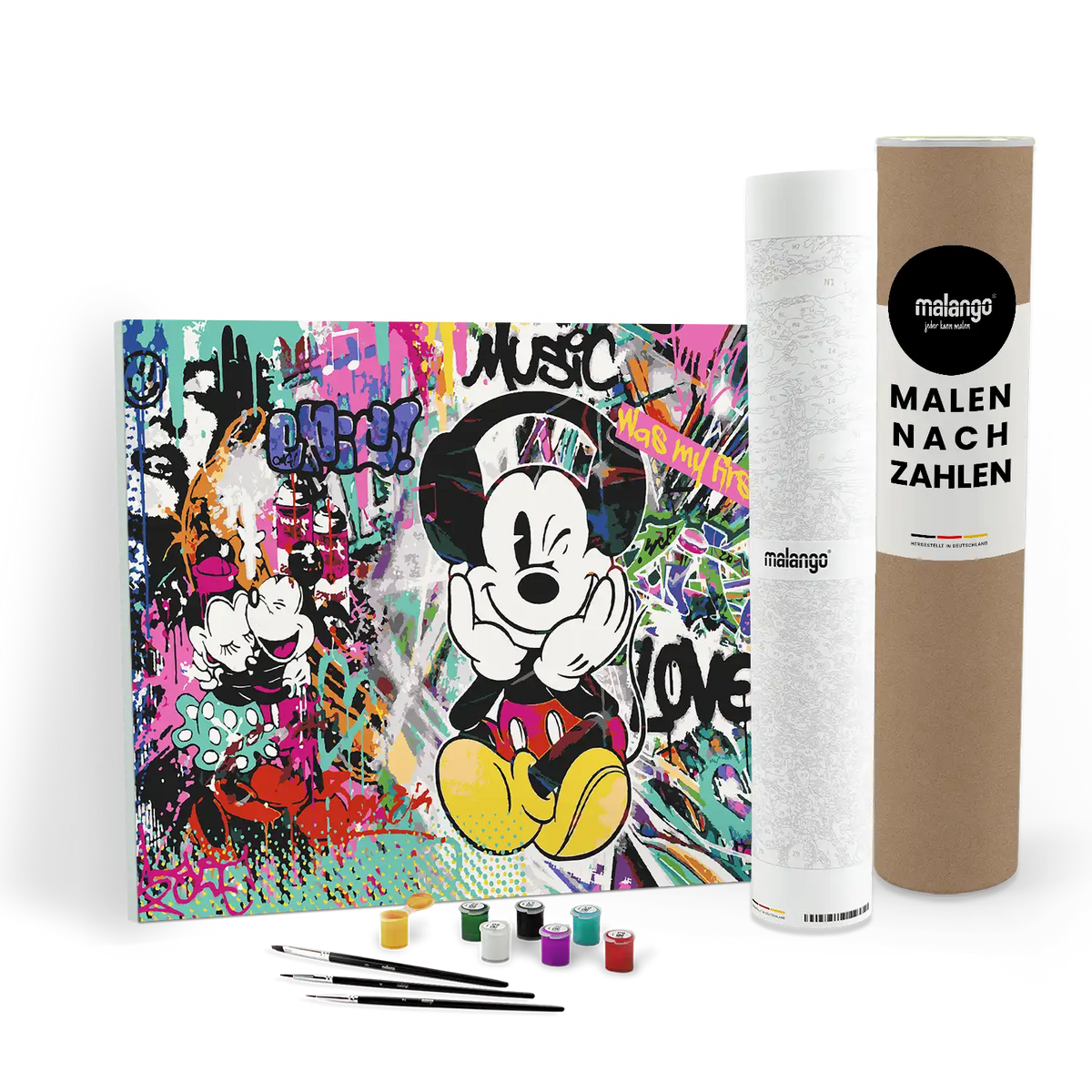 Malen nach Zahlen - Mickey - Music Was My First Love