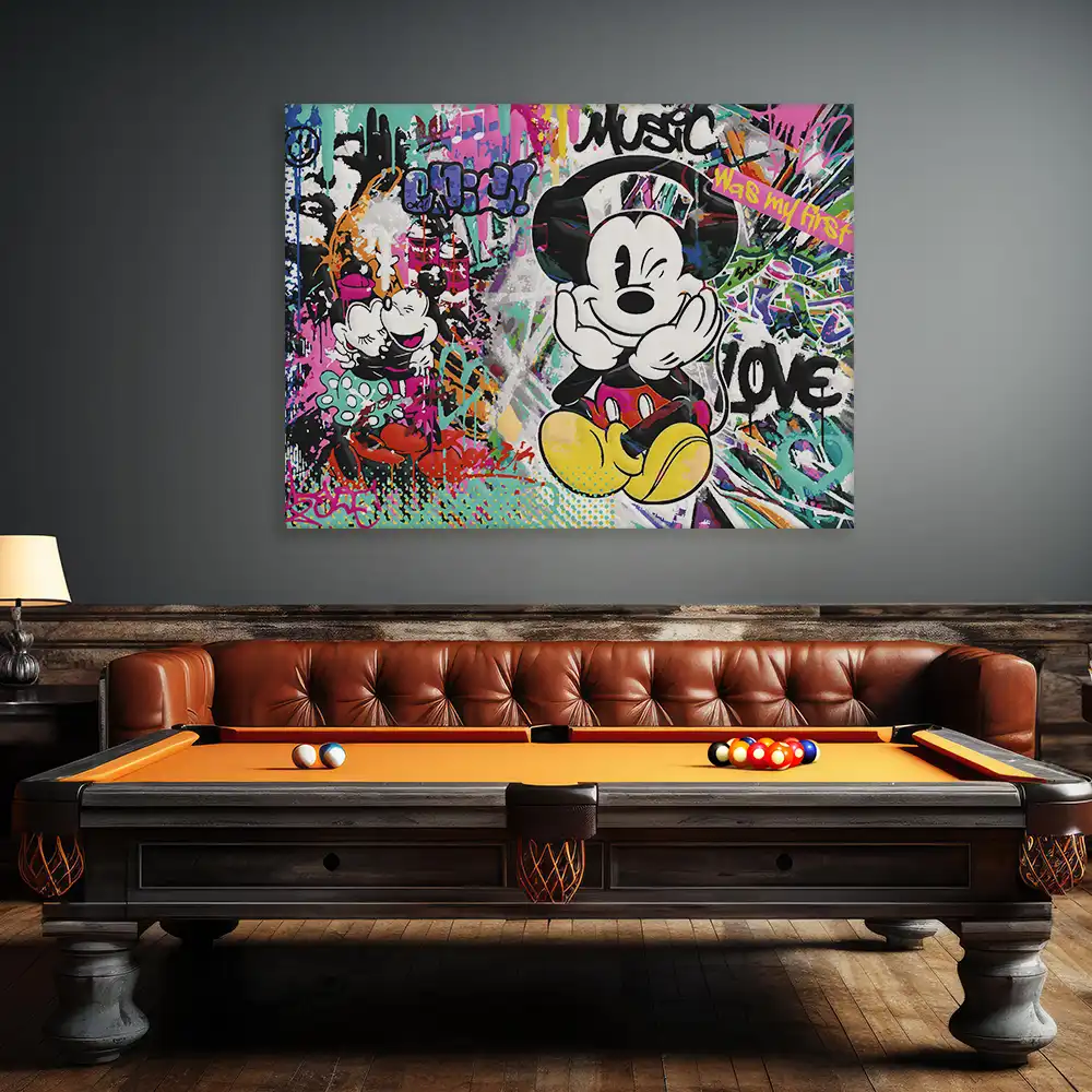 Malen nach Zahlen - Mickey - Music Was My First Love