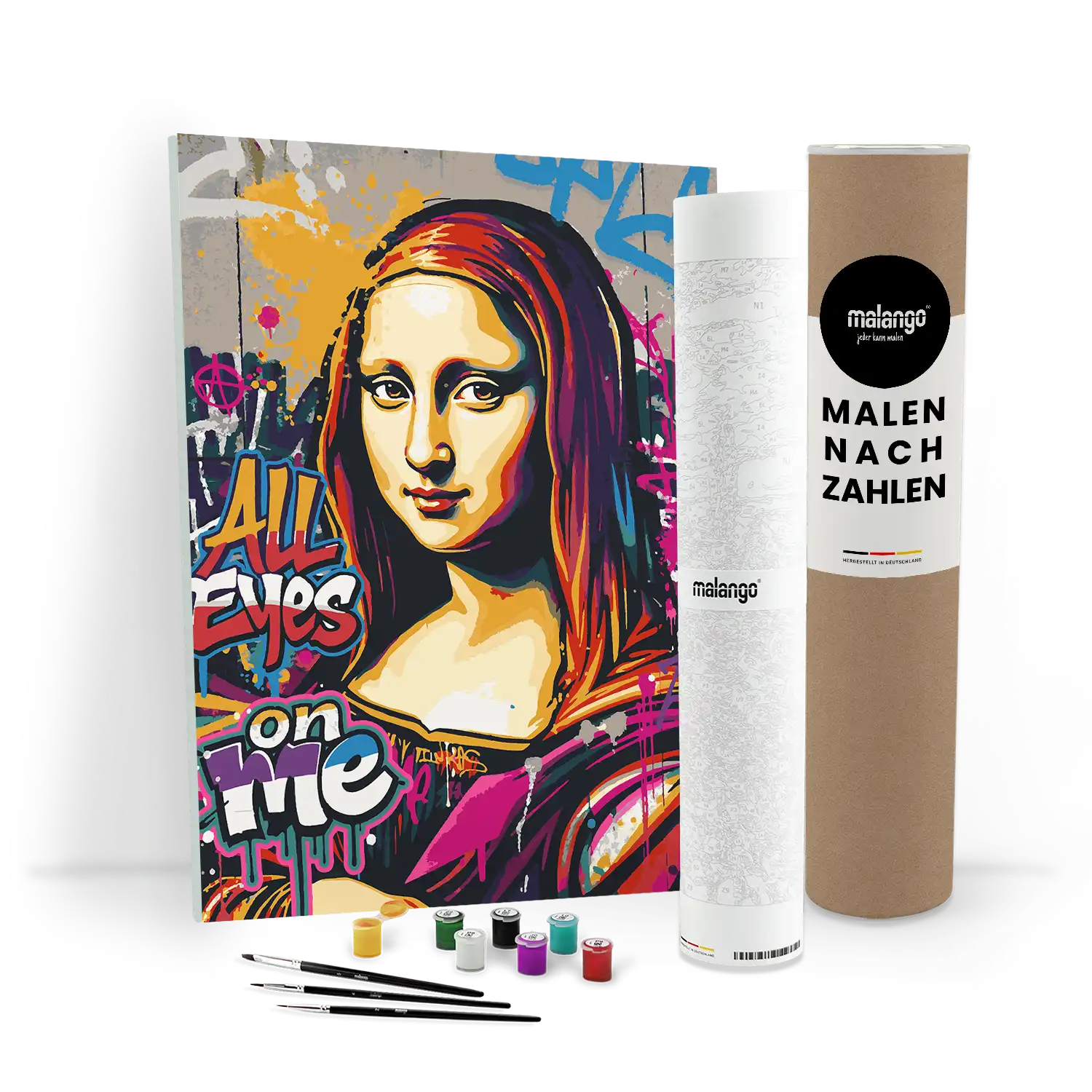 Malen nach Zahlen - Mona Lisa - All Eyes On Me