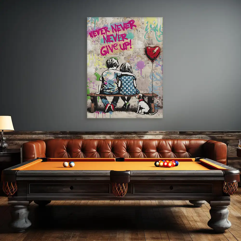 Malen nach Zahlen - Together We Never Give Up