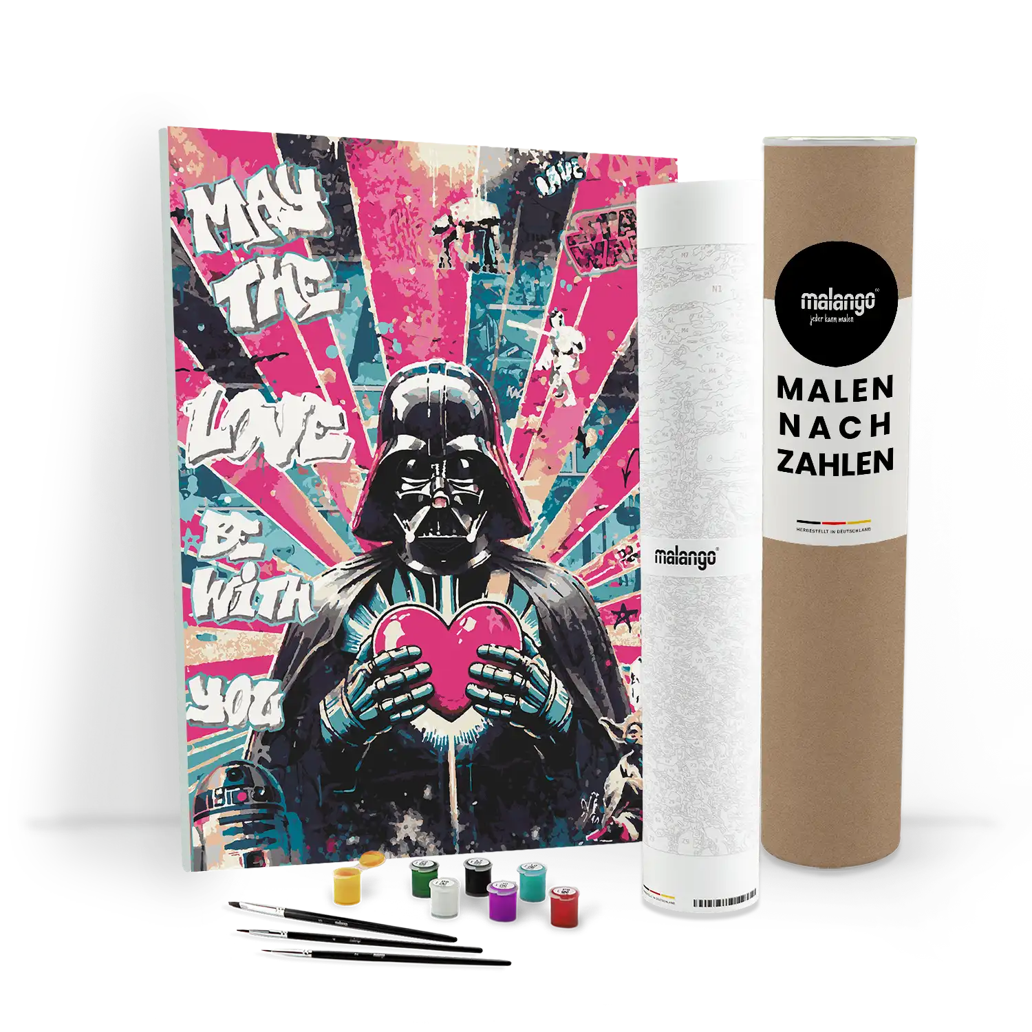 Malen nach Zahlen - Grace-BLN - Vader - May The Love Be With You