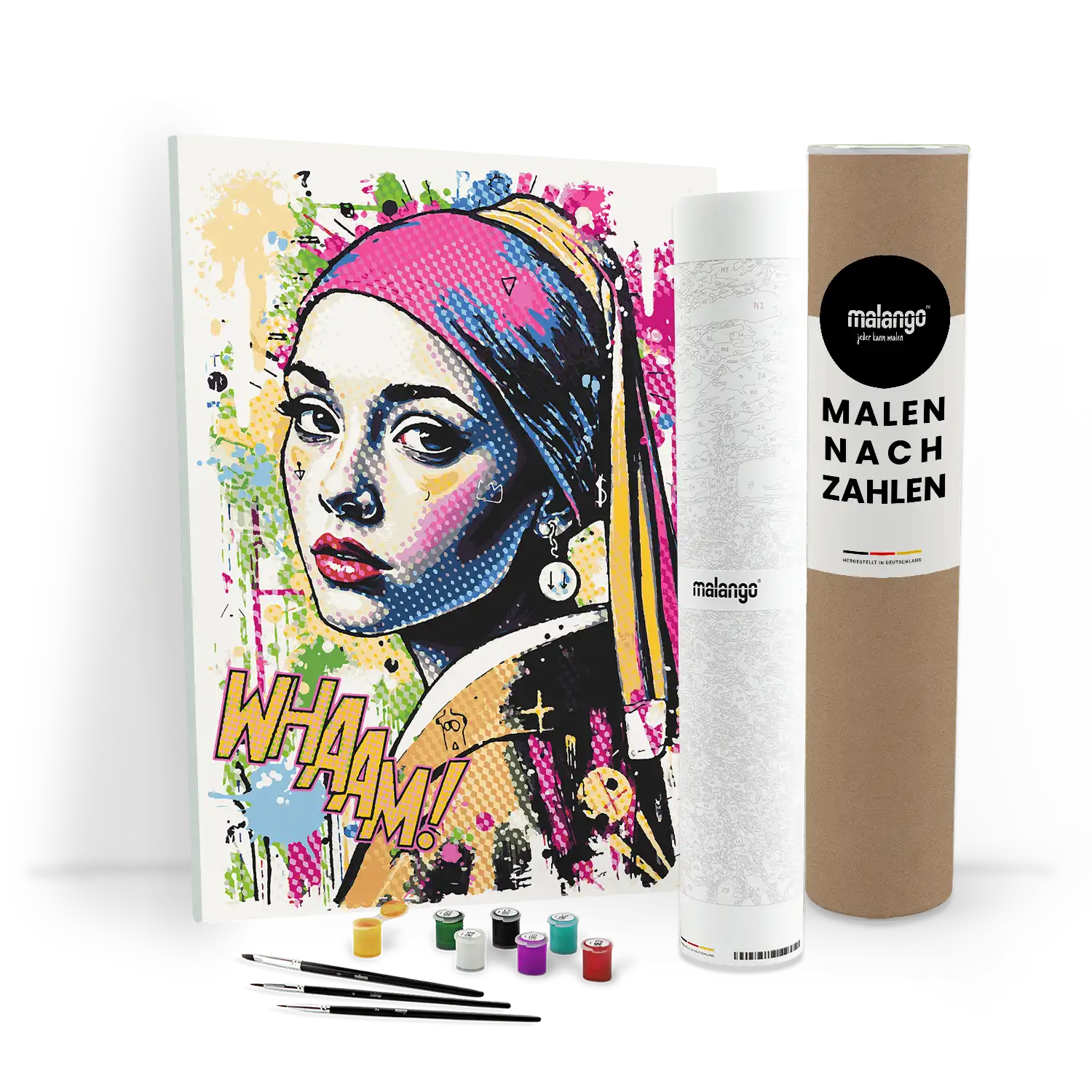 Malen nach Zahlen - Vermeer Reloaded - The Pop Girl With The Earring