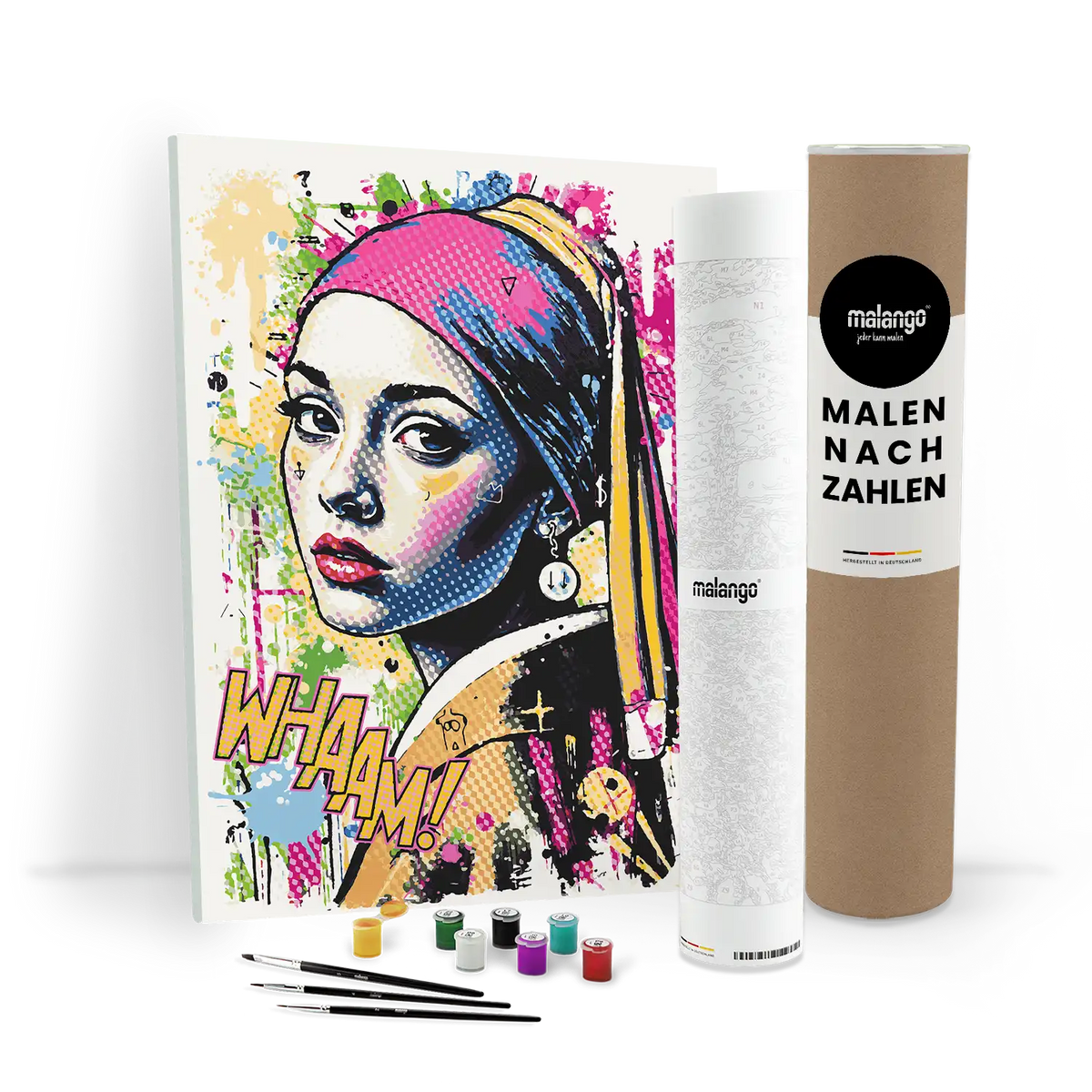 Malen nach Zahlen - Vermeer Reloaded - The Pop Girl With The Earring